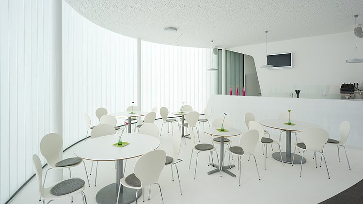 Eventgebäude Räumlichkeiten bei Tag